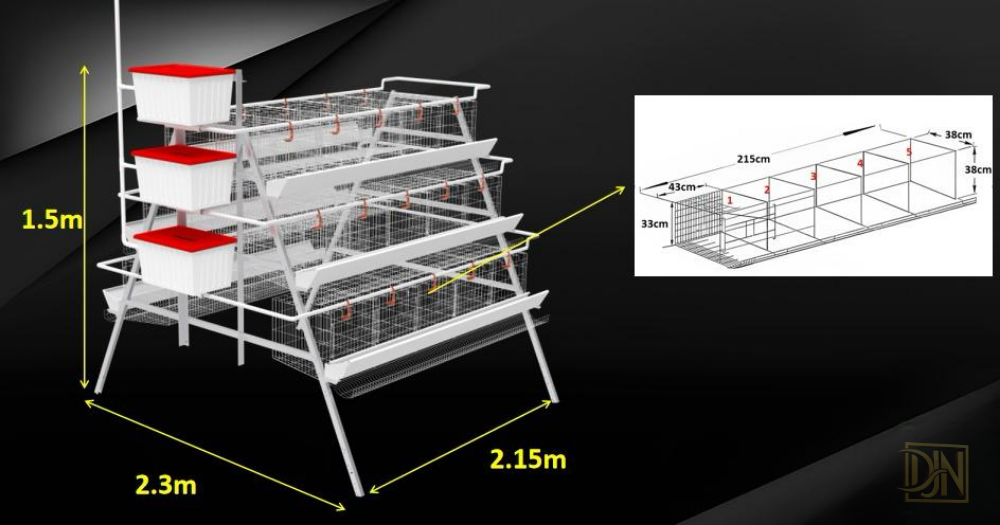 Sistema Avicola Integral DJN - Modelo Pro A 120